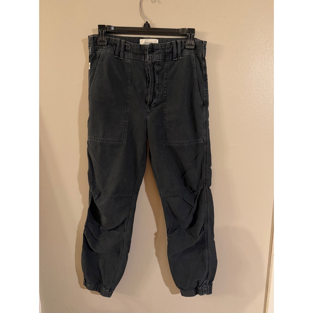 Citizens of Humanity Surplus Utility Joggers Faded Black Cargo Pants Size 26